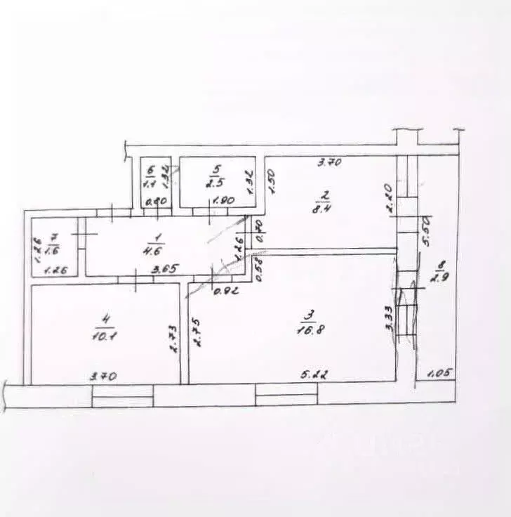 2-к кв. Краснодарский край, Анапа муниципальный округ, с. Гай-Кодзор ... - Фото 2