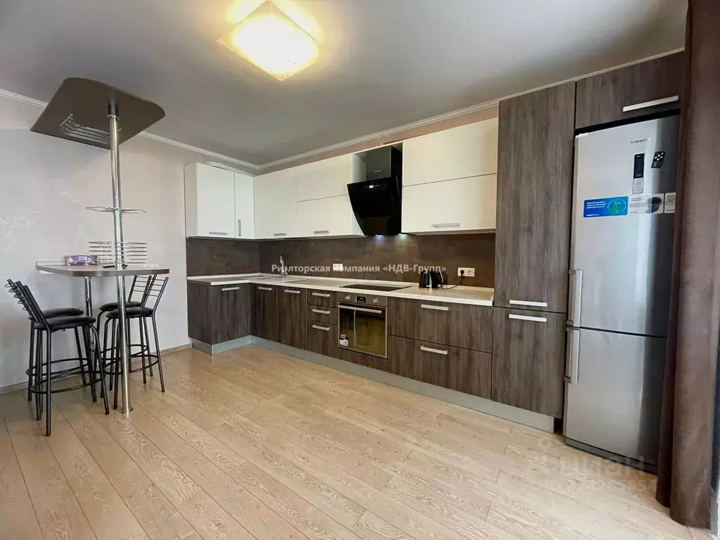 1-к кв. Хабаровский край, Хабаровск Ленинградская ул., 53к2 (52.8 м) - Фото 1