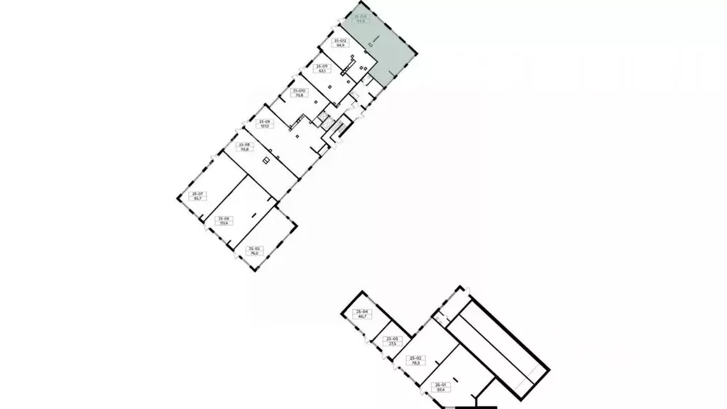 Помещение свободного назначения в Москва Скандинавия жилой комплекс, ... - Фото 2