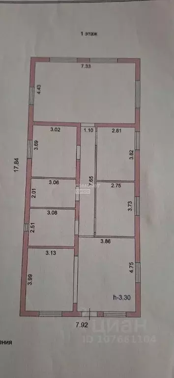 Дом в Липецкая область, Липецк ул. Имени Курчатова, 211 (125 м) - Фото 2