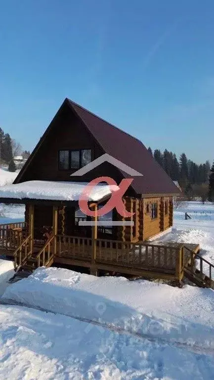 Коттедж в Кемеровская область, Кемеровский район, д. Тебеньковка ул. ... - Фото 0