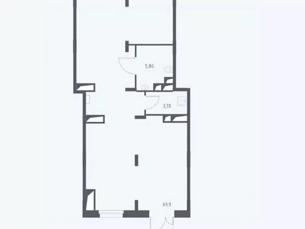 Торговая площадь в Московская область, Люберцы Зенино ЖК Самолет мкр, ... - Фото 2