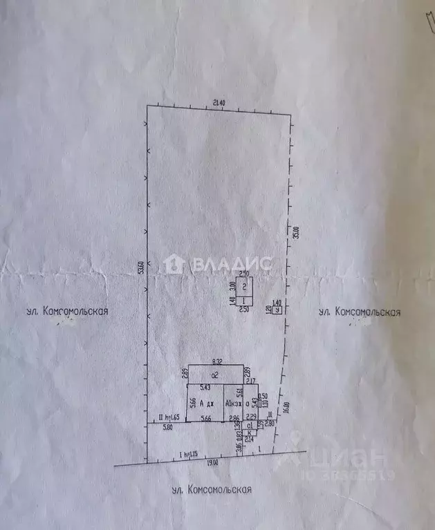 Дом в Брянская область, Сельцо Комсомольская ул. (36 м) - Фото 1