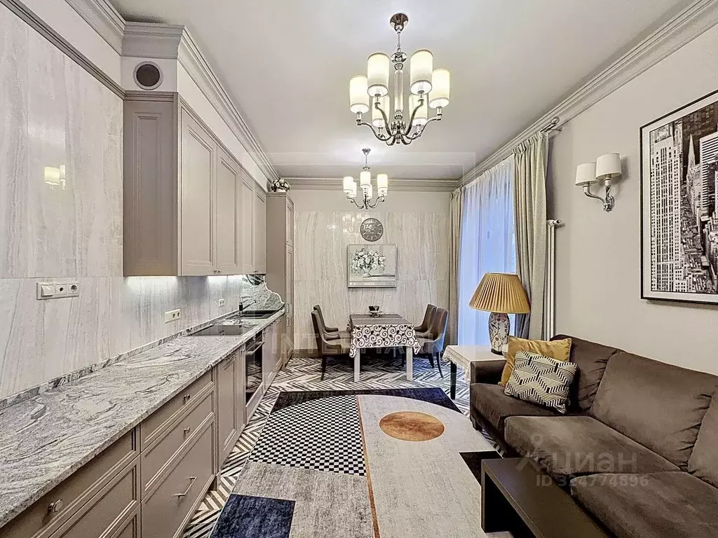 2-к кв. Москва ул. Фадеева, 4А (50.0 м) - Фото 1