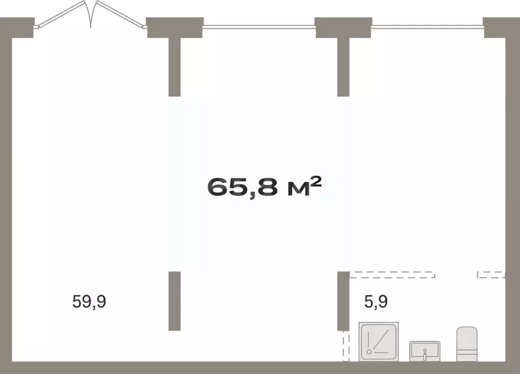 Помещение свободного назначения в Курганская область, Курган ... - Фото 1
