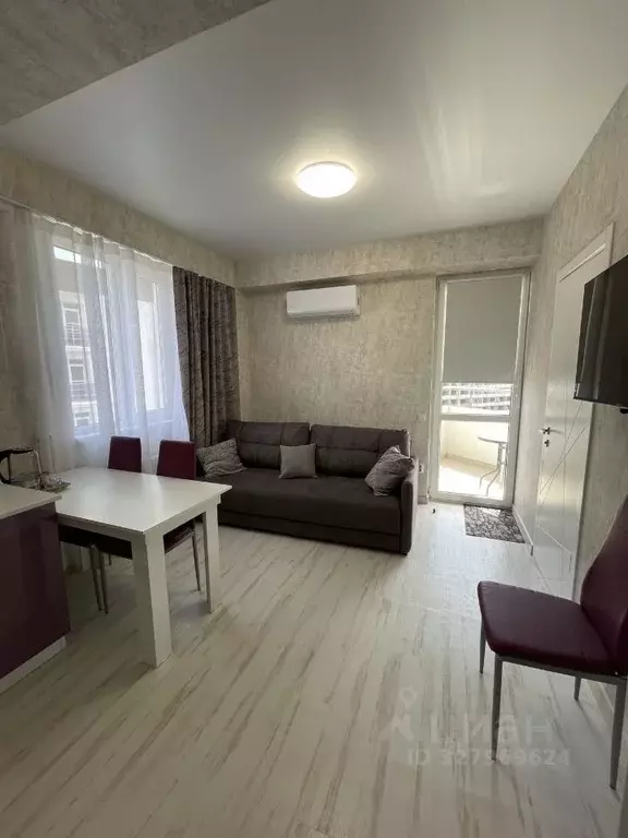 1-к кв. Краснодарский край, Сочи Мамайка мкр, ул. Волжская, 34/4 (35.0 ... - Фото 1