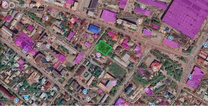 Участок в Иркутск, улица Дзержинского, 66 (20 м) - Фото 1