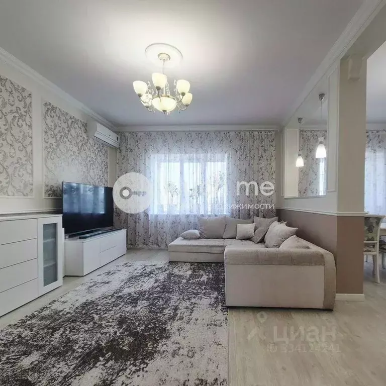 3-к кв. Татарстан, Казань ул. Восстания, 129 (88.6 м) - Фото 1