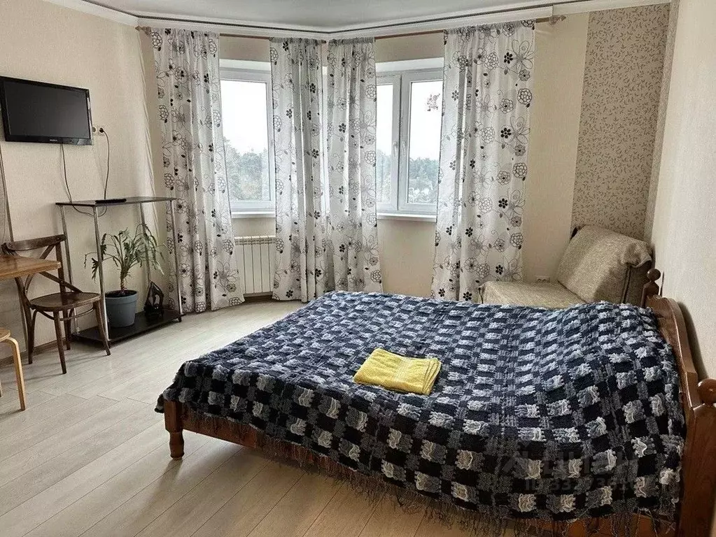 Студия Московская область, Домодедово Южный мкр, ул. Курыжова, 30 ... - Фото 1