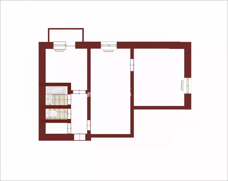 2-к кв. Приморский край, Находка ул. Черняховского, 4 (36.5 м) - Фото 1