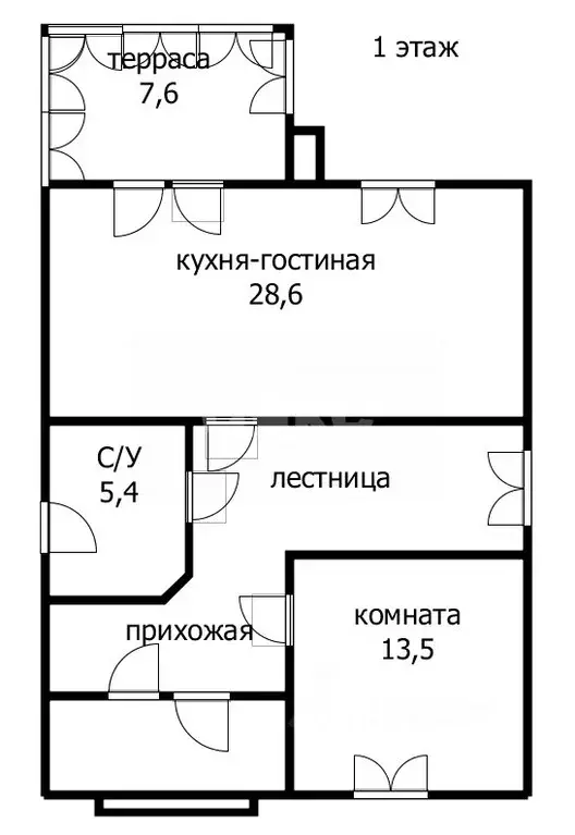 Дом в Краснодарский край, Анапа муниципальный округ, с. Супсех ул. ... - Фото 1