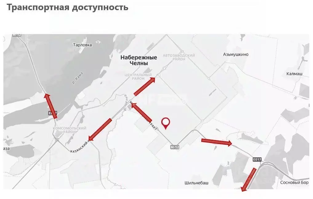 Склад в Татарстан, Набережные Челны проезд Линейный, 8/1 (15000 м) - Фото 2