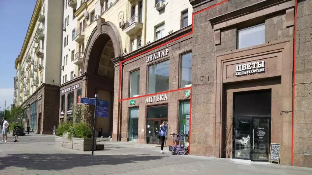 Помещение свободного назначения в Москва Тверская ул., 4 (159 м) - Фото 0
