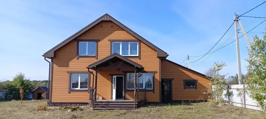 Дом в Калужская область, Жуковский район, Тарутино с/пос, д. Макарово  ... - Фото 1