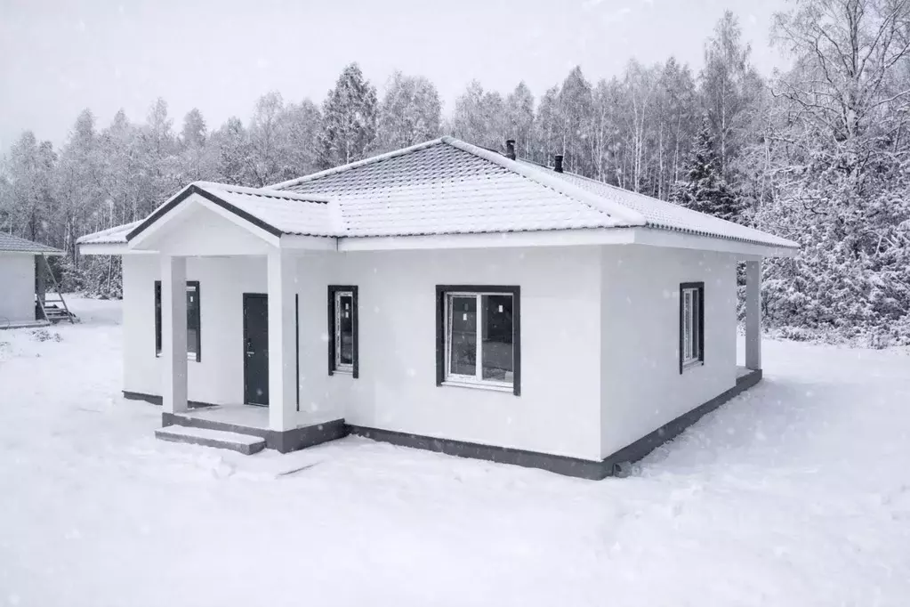 Дом в Калужская область, Боровский муниципальный округ, Совьяки с/пос, ... - Фото 1