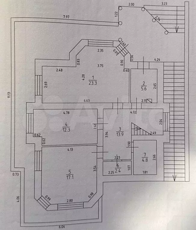 Дом 158 м на участке 6 сот. - Фото 1