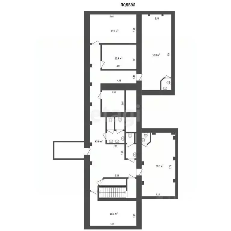 Помещение свободного назначения в Москва Фрунзенская наб., 14 (247 м) - Фото 2