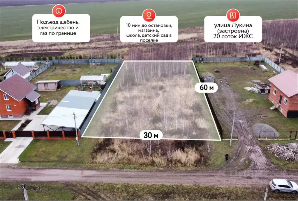 Участок в Московская область, Луховицы муниципальный округ, пос. ... - Фото 1