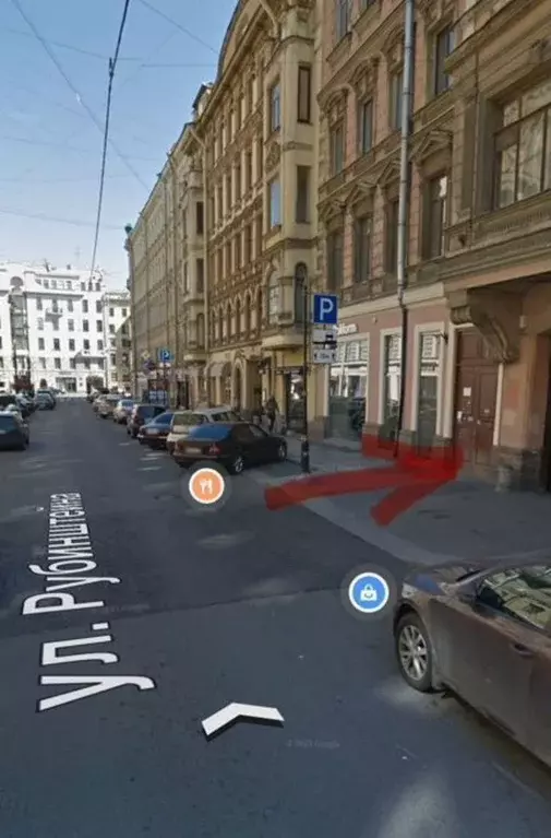 Торговая площадь в Санкт-Петербург ул. Рубинштейна, 6 (12 м) - Фото 0