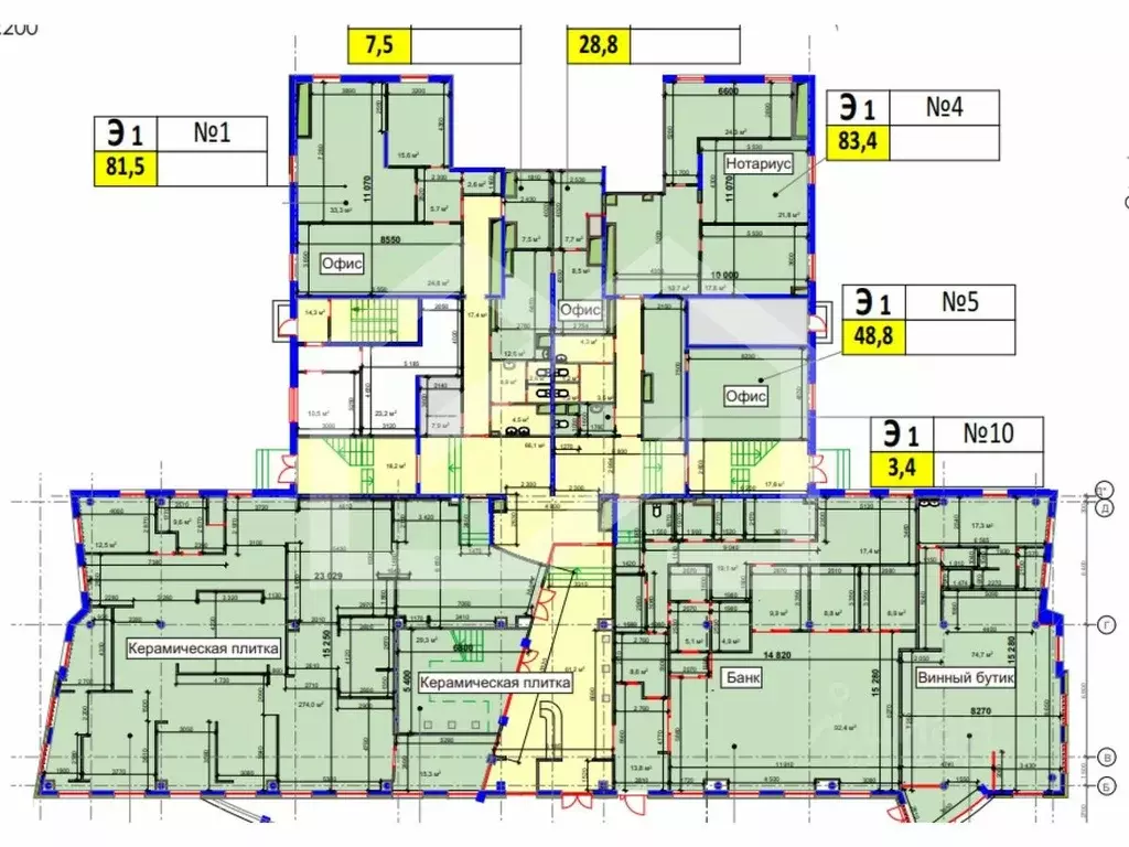 Помещение свободного назначения в Москва просп. Маршала Жукова, 30 ... - Фото 2