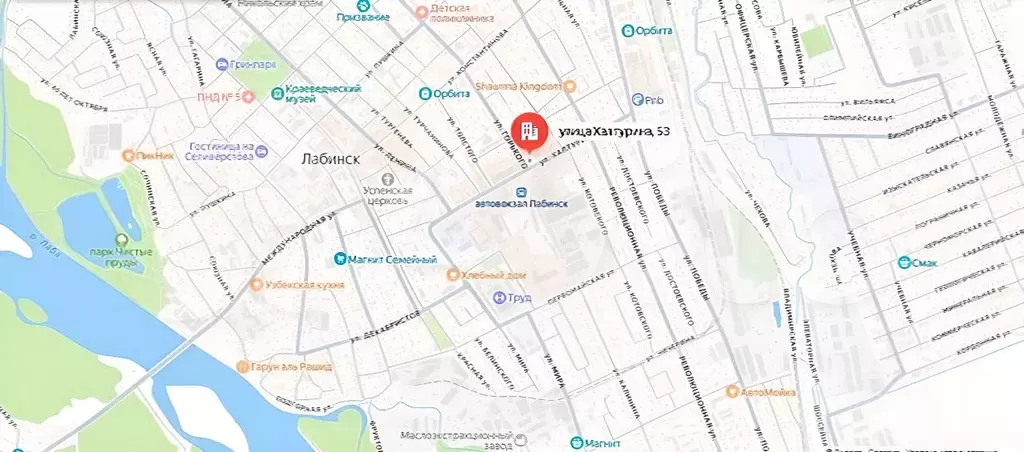 Торговая площадь в Краснодарский край, Лабинск ул. Халтурина, 53 (90 ... - Фото 2