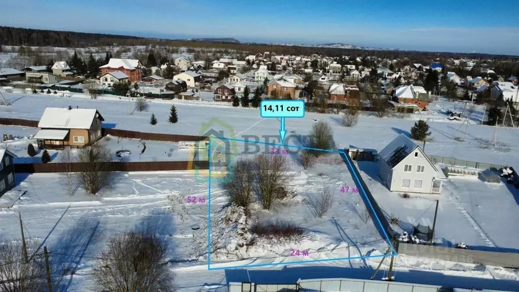 Участок в Ленинградская область, Гатчинский муниципальный округ, ... - Фото 2