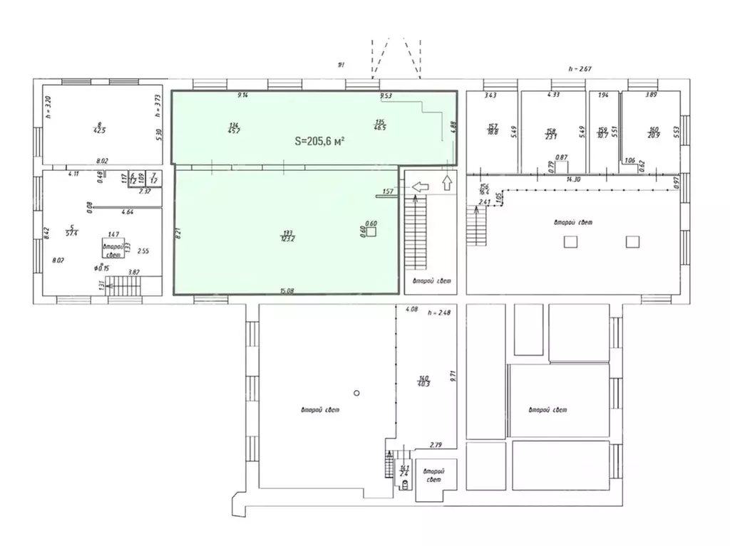 Офис в Санкт-Петербург Новгородская ул., 13 (206 м) - Фото 2