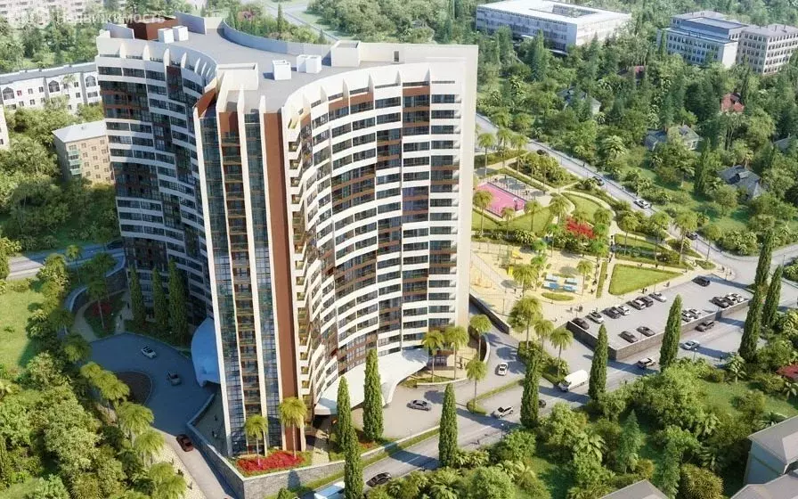 1-комнатная квартира: Сочи, микрорайон Светлана, Депутатская улица, 10 ... - Фото 0