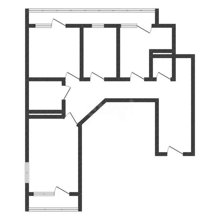 3-комнатная квартира: Черкесск, Октябрьская улица, 27Г (120.8 м) - Фото 2