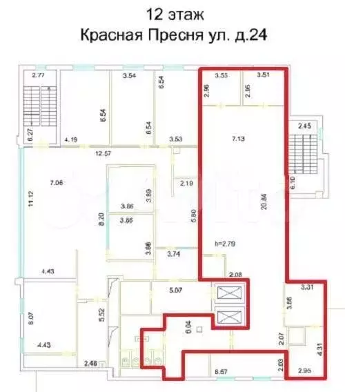 Аренда офиса 180 м2 м. Улица 1905 года в цао в - Фото 0