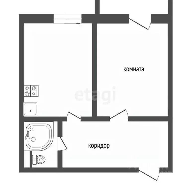 1-к кв. Севастополь просп. Античный, 12Б (40.6 м) - Фото 2