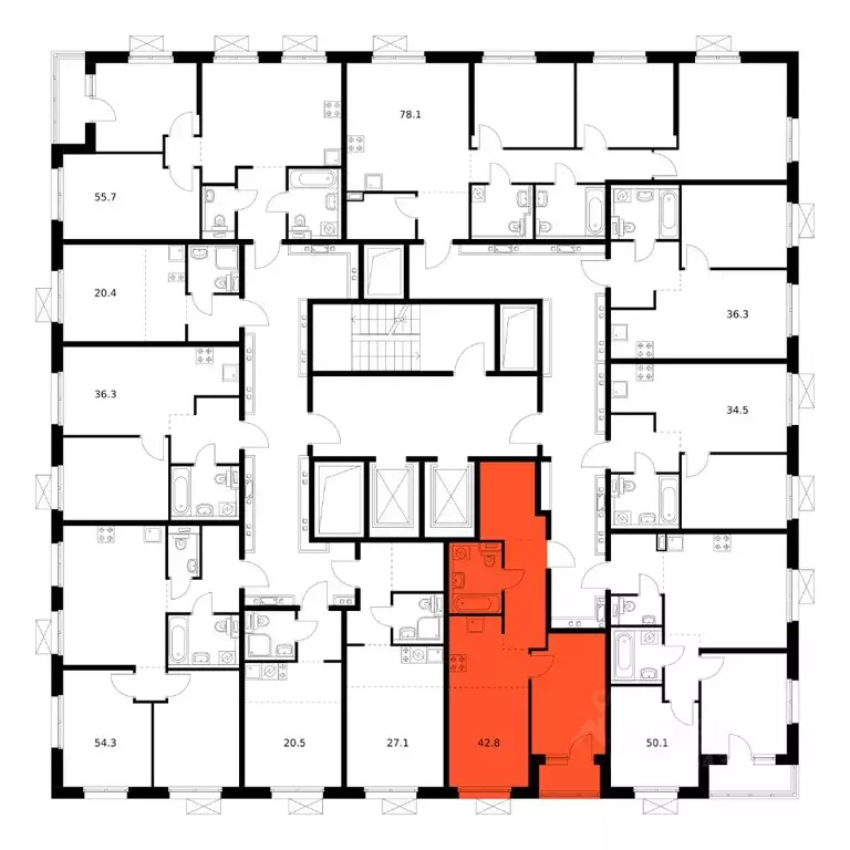 1-к кв. Сахалинская область, Южно-Сахалинск ул. Имени Владимира ... - Фото 2