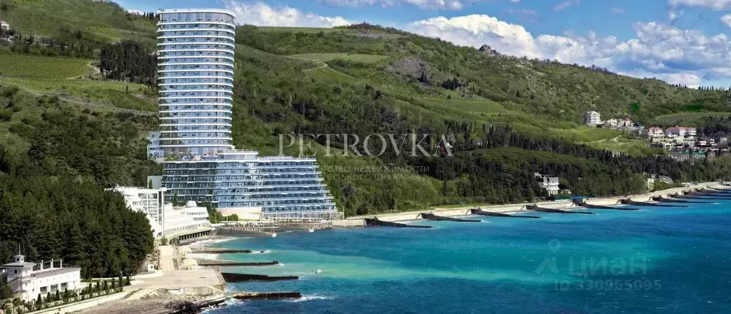 3-к кв. Крым, Алушта муниципальный округ, Партенит пгт ул. ... - Фото 2