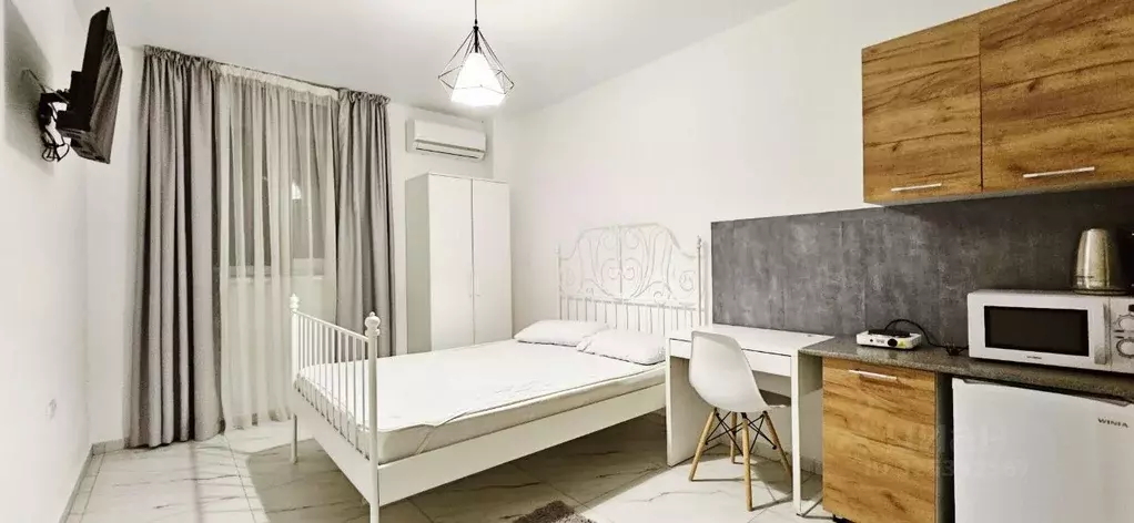 Студия Краснодарский край, Сочи Светлана мкр, ул. Серафимовича, 5 ... - Фото 2