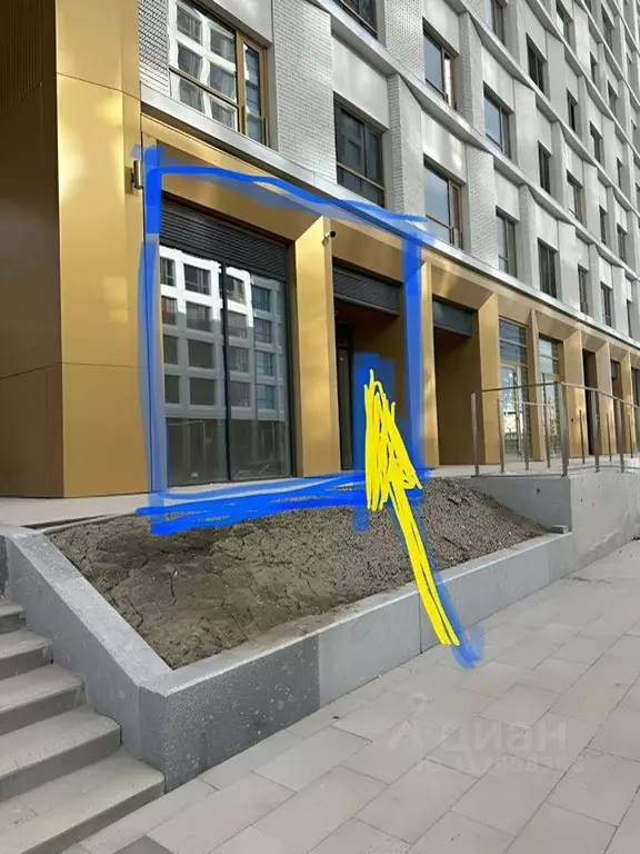 Торговая площадь в Санкт-Петербург ул. Челюскина, 10 (94 м) - Фото 1