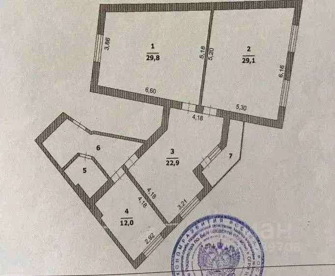 3-к кв. Белгородская область, Белгород Донецкая ул., 83в (104.7 м) - Фото 2
