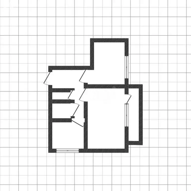 2-комнатная квартира: Абакан, улица Кати Перекрещенко, 6 (43.3 м) - Фото 1