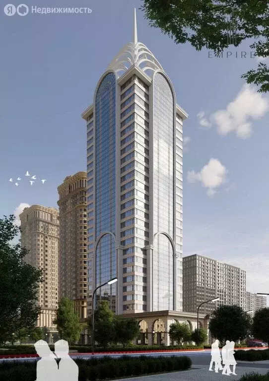 1-комнатная квартира: Грозный, проспект В.В. Путина, 4 (46 м) - Фото 1