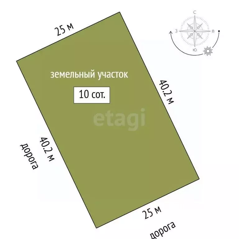 Участок в Тюменская область, Нижнетавдинский муниципальный округ, ... - Фото 2