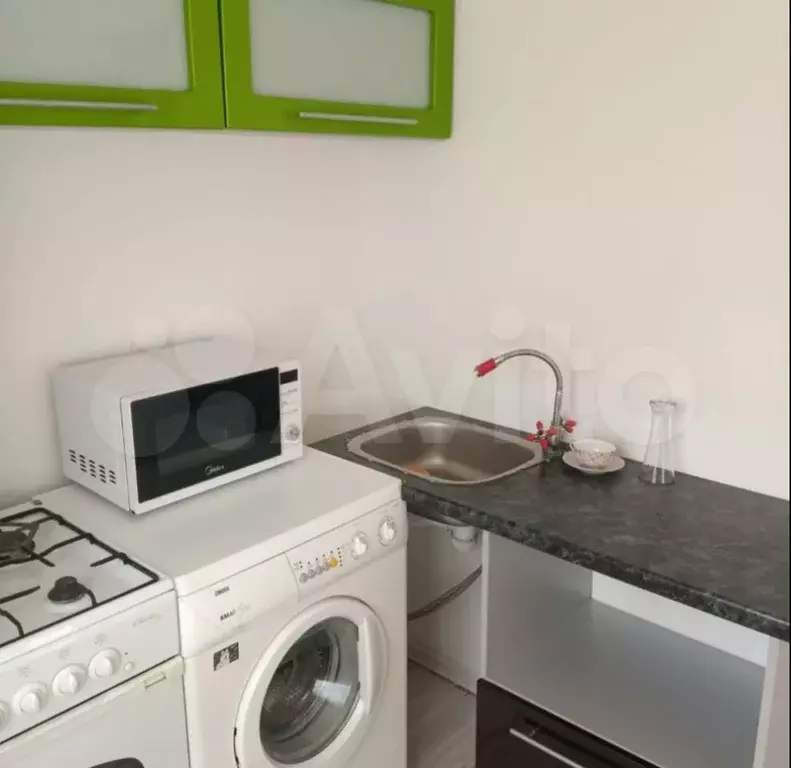 1-к. квартира, 30 м, 5/5 эт. - Фото 1