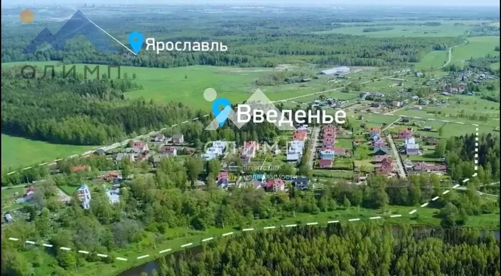 Участок в Ярославская область, Ярославский муниципальный округ, с. ... - Фото 1