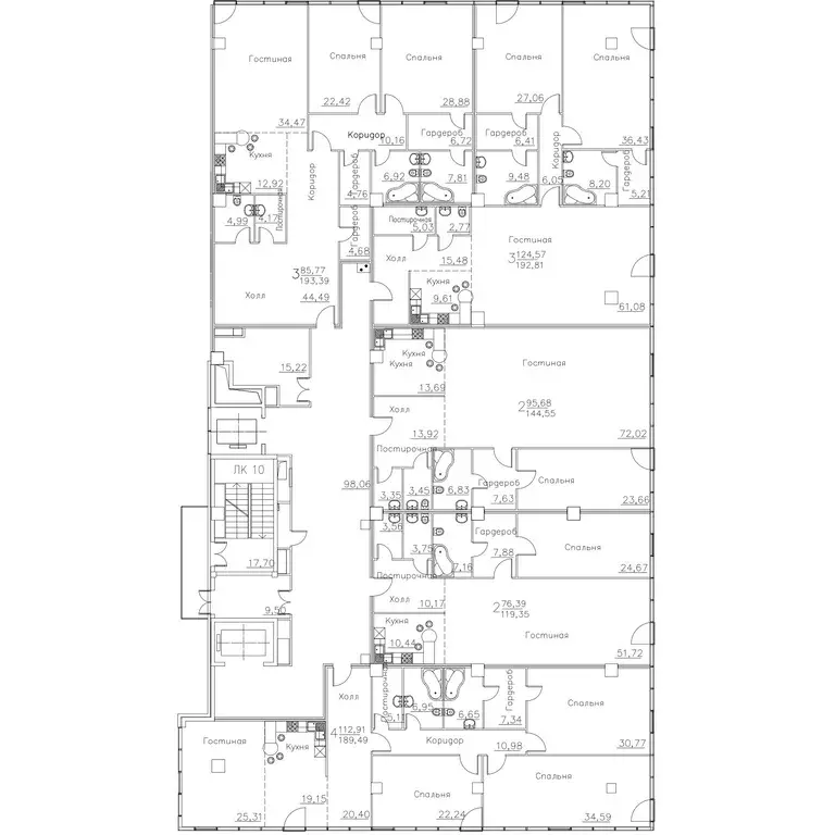 2-к кв. Воронежская область, Воронеж ул. Куколкина, 18 (147.3 м) - Фото 1