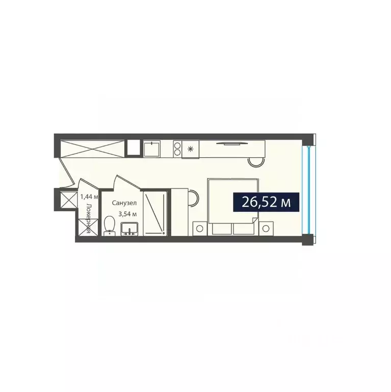 Студия Карачаево-Черкесия, Зеленчукский район, с. Архыз, пос. Романтик ... - Фото 1