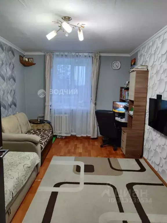 1-к кв. Чувашия, Чебоксары Социалистическая ул., 2 (33.4 м) - Фото 0