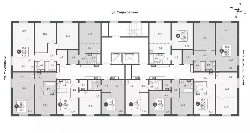 Студия Кировская область, Киров Московская ул., 211 (27.7 м) - Фото 1