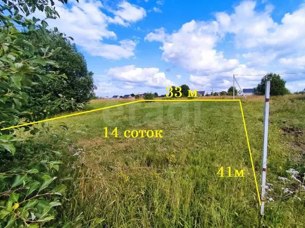 Участок в Вологодская область, пос. Непотягово, д. Кудрино  (14.0 ... - Фото 2