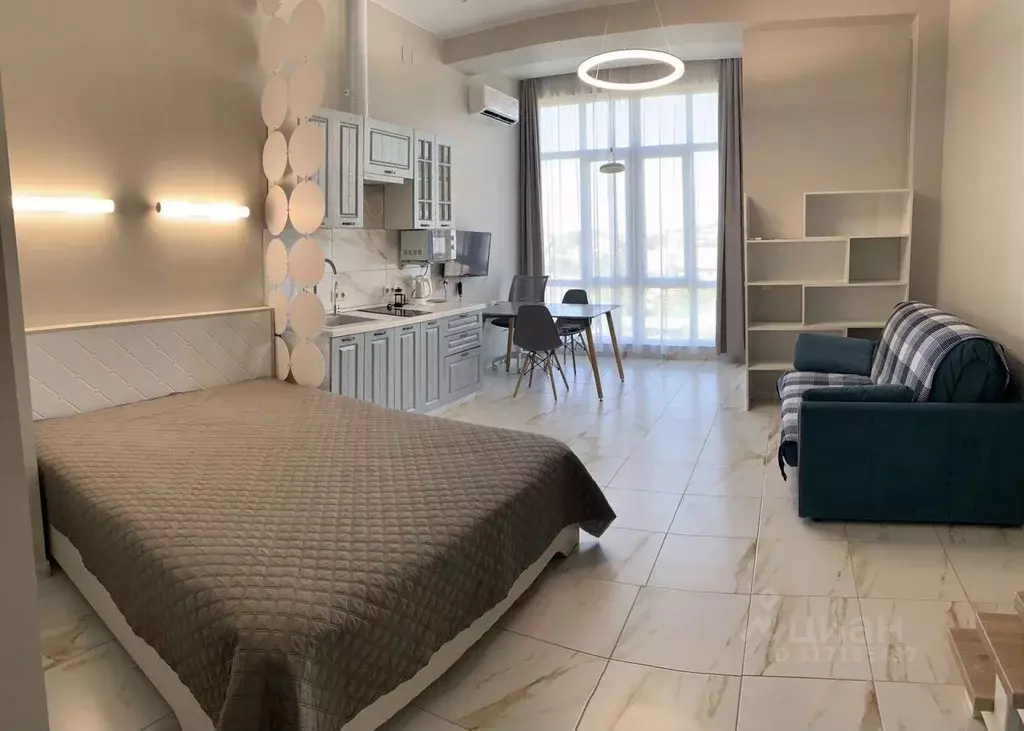 1-к кв. Краснодарский край, Сириус пгт ул. Веселая, 82/1Б (28.0 м) - Фото 1
