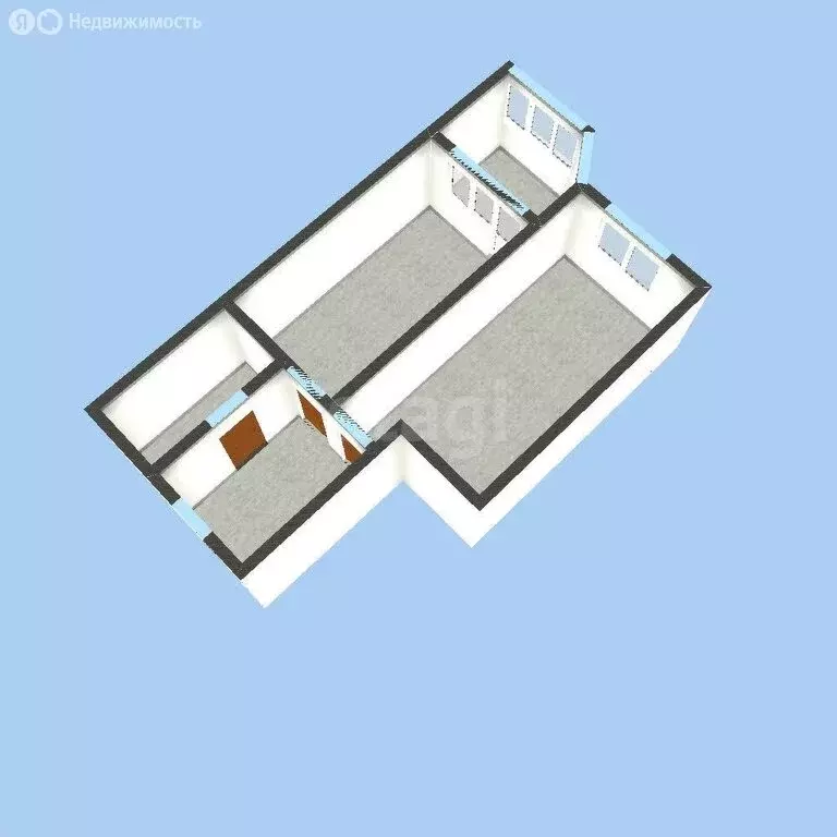 1-комнатная квартира: Геленджик, улица Островского, 172 (35.6 м) - Фото 1