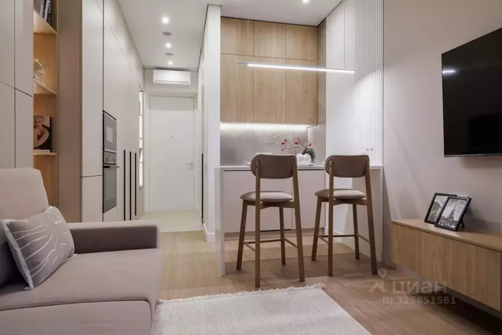 Студия Москва Озерная ул., 1к2/4 (25.0 м) - Фото 1