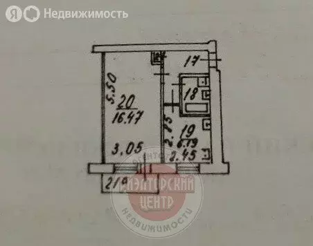 Квартира-студия: Белгород, улица Маяковского, 20А (31 м) - Фото 1
